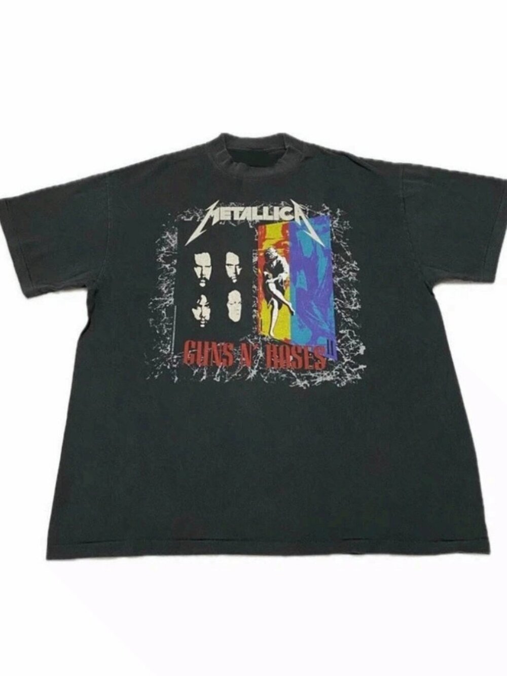 Metallica & Guns N' Roses Tour 1994 Reprint T-Shirt